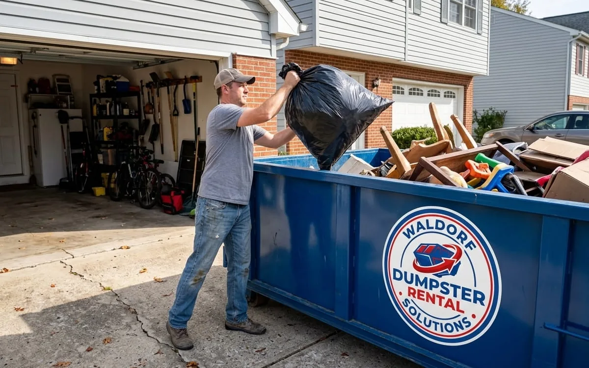 Dumpster rental in Pomfret MD Roll-off dumpster rental serving Pomfret, MD