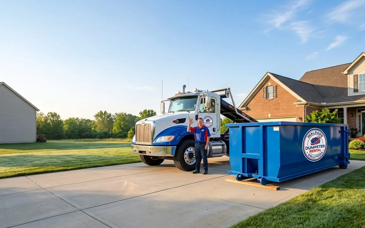 Dumpster rental in Waldorf MD Roll-off dumpster rental serving Waldorf, MD